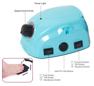Pulidora de Uñas Eléctrica Faceshowes, Lima de Uñas Eléctrica para <span class=keywords><strong>Manicura</strong></span> <span class=keywords><strong>y</strong></span> <span class=keywords><strong>Pedicura</strong></span>, Taladro para Uñas para Mayoristas DM-7 - Product Image 1