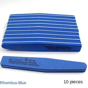 Lixas de Unha Dupla Face 100/180 Esponja Colorida para Arte de Unhas DIY - Product Image 5