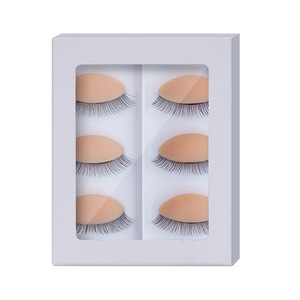 Tête <span class=keywords><strong>de</strong></span> mannequin pour cils, en silicone, amovible, pour <span class=keywords><strong>la</strong></span> pratique des <span class=keywords><strong>yeux</strong></span>/paupières, pour débutants, modèle d'outil en boîte pour <span class=keywords><strong>la</strong></span> formation aux extensions <span class=keywords><strong>de</strong></span> cils - Product Image 4