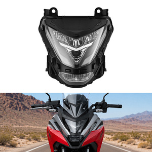 Ensemble de phares LED pour <span class=keywords><strong>moto</strong></span> TCMT compatible avec <span class=keywords><strong>Honda</strong></span> <span class=keywords><strong>NC750X</strong></span> 2021-2024 2023 <span class=keywords><strong>2022</strong></span> NC 750X DOT Phare avant XF140260 - Product Image 1