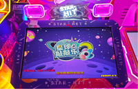 Console de jeu vidéo à marteaux à pièces Star Hit pour intérieur, en anglais, pour enfants de 6 ans et plus, machine de jeu d'arcade de parc d'attractions, 1 an
