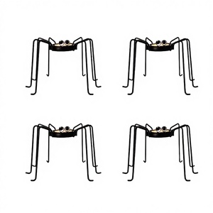 Candelabro de Hierro con Forma de Araña para Halloween, Decoración Hecha a Mano para el Hogar, Venta al por Mayor Transfronteriza, Ambiente Terrorífico - Product Image 2
