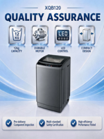 12kg Automatic Electric Single Tub All-In-One Washer Dryer High Efficiency Class Energy Efficient for Household Hotel English