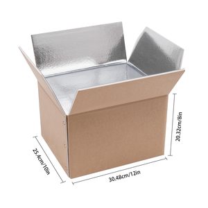<strong>Frozen</strong> Seafood Storage Waxed Corrugated Board <strong>Boxes</strong> for Shrimp and Vegetables UV Coating Printed Folders for Refrigerator Use - Product Image 1