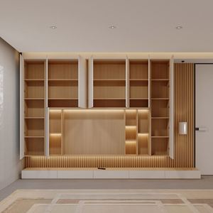 Mueble de TV LED Moderno que Ahorra Espacio para Sala de Estar, Dormitorio, Apartamento Pequeño o Hoteles, Uso General - Product Image 1