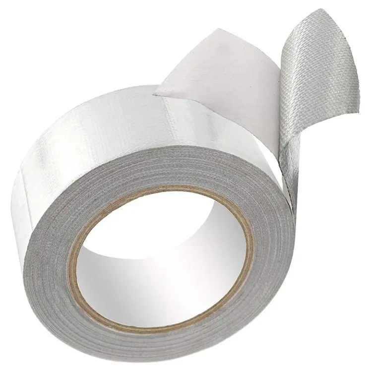 Aluminum Foil Adhesive Tape Ideal for Sealing Patching Hot and Cold HVAC Duct Pipe kitchen Aluminum Foil Tape