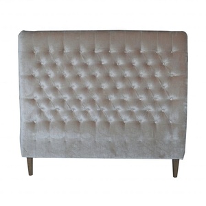 HL180 Testiera <span class=keywords><strong>letto</strong></span> matrimoniale/queen size in velluto con struttura in legno massello di quercia, stile lusso <span class=keywords><strong>francese</strong></span>, imbottita, per camera da <span class=keywords><strong>letto</strong></span> - Product Image 3