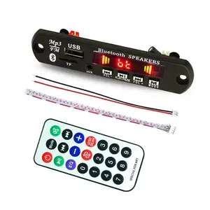 MP3 Player MP3 Decoding Board Module Car TF Card Slot USB FM Remote Decoding Board Module