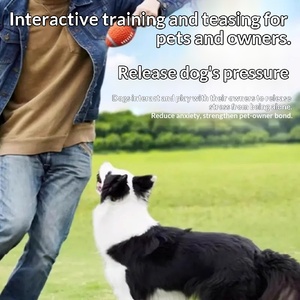 Giocattolo Interattivo per Cani a Forma di Palla da Rugby, in Lattice, Sonoro, Lavabile, Resistente ai Morsi, Gioco per Consumare Energia - Product Image 4