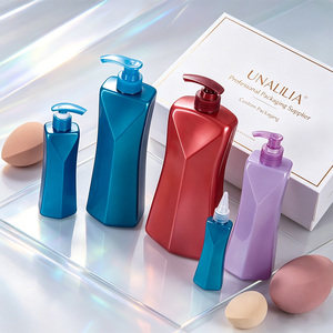 Conditionneur capillaire personnalisé de qualité supérieure Gel douche Emballage cosmétique Vide 250 ml 500 ml 800 ml 1000 ml Plastique PET Impression d'écran - Product Image 4