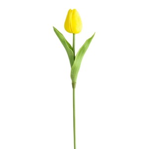 Tulipanes Artificiales Xin Xinyi de PVC Suave, Mini Flores Decorativas de Estilo Nórdico para el Hogar - Product Image 5