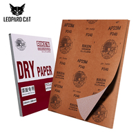 Prix de gros Papier abrasif RIKEN Papier abrasif Riken Feuille de papier abrasif sec
