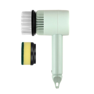 Cepillo de limpieza eléctrico <span class=keywords><strong>recargable</strong></span> automático Sunshine, fregador giratorio de cocina, Material de tela de plástico, uso seguro para bebés, coche diseñado - Product Image 3