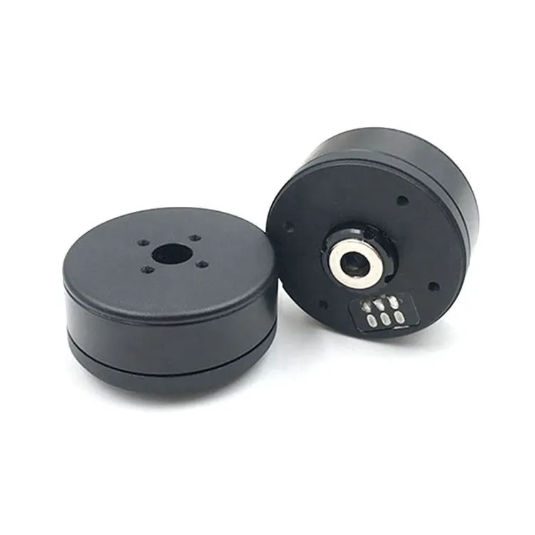 Faradyi Hot Customization New Product Selling Dc 12V-24V Brushless Camera Motor For Micro Robot Hollow Magnet Gimbal Motor