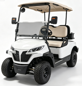 Carrito de Golf Eléctrico Modelo D con Faros LED, Estructura de Acero de Alta Resistencia, Certificado CE/GCC, Logotipo Personalizado para Resorts - Product Image 2