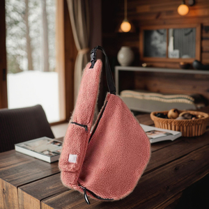 Borsa a Tracolla Casual in Pelliccia Sintetica Grande Capacità per Viaggi - Product Image 6