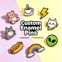 Badges et Broches Personnalisés en Métal Émaillé Dur ou Souple avec Votre Logo – Créez Votre Propre Design pour Vêtements