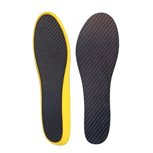Solette in Fibra di Carbonio con Supporto per Arco Plantare per Adulti in PU Antiscivolo Deodoranti ad Assorbimento degli Urti Stabili per lo Sport - Product Image 4