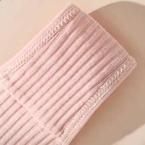 Tangas de Algodón Acanaladas al por Mayor para Mujer, Transpirables, de Color Liso, Cómodas, Deportivas, Sin Costuras, de Cintura Baja - Product Image 6