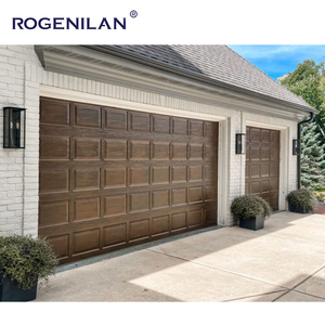 Portes <span class=keywords><strong>de</strong></span> <span class=keywords><strong>garage</strong></span> sectionnelles automatiques en aluminium, acier et verre, étanches, 16x8 et 8x7, <span class=keywords><strong>de</strong></span> la marque Rogenilan Wholesale House - Product Image 4