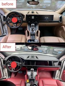 Source Usine Porsche Luxe Ensemble Complet Housse de Siège Housse de Siège en Cuir de Vache pour Porsche Cayenne Taycan Panamera Maycan 718 <span class=keywords><strong>911</strong></span> - Product Image 4