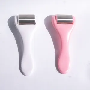 Herramientas para el cuidado de la piel para deshinchar Derma Roller para una piel clara y un rodillo facial de resplandor natural para el drenaje linfático