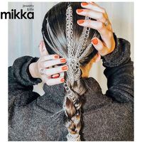 Extension de perruque en aluminium pour femmes, 1 pièce, chaîne de cheveux, pompon, pince à Air, accessoires de coiffure, tendance