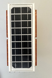 Feu stroboscopique solaire <span class=keywords><strong>double</strong></span> face ambre pour la circulation Feu d'avertissement solaire pour la circulation Led - Product Image 3