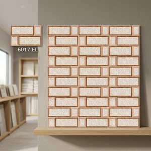 25x37.5 Design d'élévation brillant Aspect extérieur Surface rectifiée mate Carreaux muraux en céramique numérique émaillée 10x15 250x375 Meilleur taux - Product Image 6