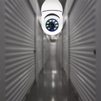 Kamera Bohlam Harga Pabrik 360 IP Kamera Jaringan Kamera Rumah Keamanan 1080P HD Wifi Monitor Bayi Dalam Ruangan