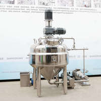 Bouilloire industrielle de mélange d'homogénéisation de crème 1000L 2000L mayonnaise anti-mousse sous vide machine de fabrication de miel