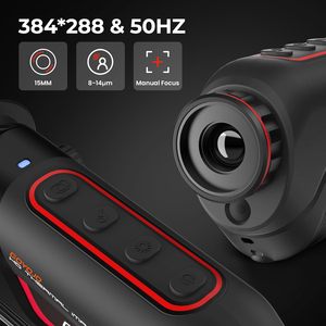 Monocolo Termico per Caccia, Telescopio a Visione Notturna a Infrarossi 384x288 con 50Hz, Lente Focale da 15mm per Esterni - Product Image 2