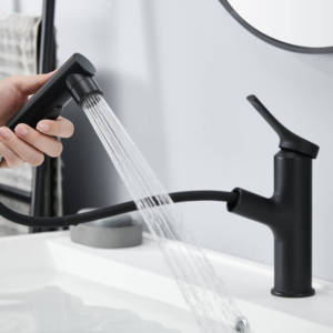 Grifo Mezclador Extraíble para Lavabo de Acero Inoxidable SUS 304 - Product Image 3