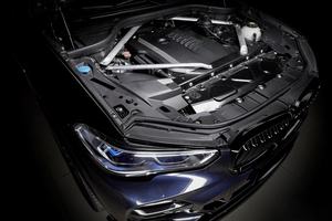 Sistema de admisión de aire de fibra de carbono seco real superventas 19-23 para <span class=keywords><strong>BMW</strong></span> B58 G05 <span class=keywords><strong>X5</strong></span> G06 X6 G07 X7 3,0 T tubo de admisión de aire del motor - Product Image 4