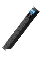 PDU Inteligente para Rack, 220V 16A, Enchufe Universal, 8 Tomas, Subcontrol, Temporizador, 20 Tareas, MQTT/Modbus, Centro de Datos, Personalizable