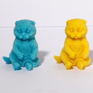 Molde de Silicona para Velas con Forma de Gato - Kit para Hacer Velas 3D Realistas de Gatitos, Regalo para Amantes de los Animales - Product Image 1