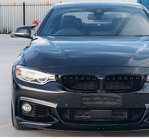 Lèvre de pare-chocs avant en plastique aspect carbone de style MP pour <span class=keywords><strong>BMW</strong></span> Série 4 F32 F36 425i 430i 2013-2020 - Product Image 4