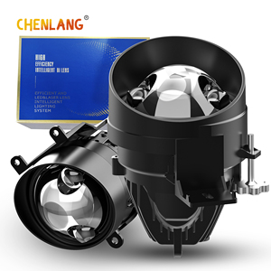 Phổ ba màu sắc 130W 3 inch Sương Mù Ánh sáng <span class=keywords><strong>LED</strong></span> ống kính máy chiếu đèn sương mù lái xe với Laser IP68 ánh sáng <span class=keywords><strong>LED</strong></span> Đèn sân khấu cho xe ô tô - Product Image 1