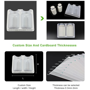 Plateau d'emballage médical en plastique jetable personnalisé de haute qualité avec couleur et logo sur mesure, matériaux PET/PP/PE - Product Image 6