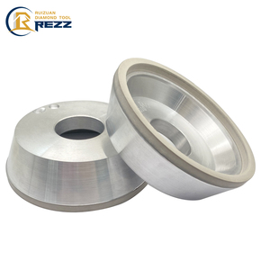 Vitrified trái phiếu kim cương <span class=keywords><strong>CBN</strong></span> Mài bánh xe cup Wheel cho mài PCD cắt Mẹo khoan lưỡi PCD reamers - Product Image 1