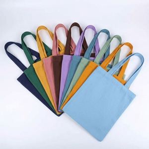 Custom Canvas <b>Tote</b> Bag Reusable Cotton Shopper Eco Calico Carrier Lightweight Shoulder Handbag for Daily Shopping <b>Travel</b> Outdoor - Product Image 5