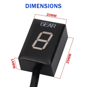 Para <span class=keywords><strong>Honda</strong></span> CB1300 S/F CBF600 <span class=keywords><strong>CBF1000</strong></span> F/FA parte motocicleta pantalla de velocidad accesorios Scooter Ecu enchufe montaje velocidad engranaje indicador - Product Image 3