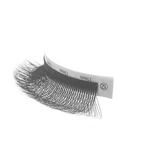 OEM/ODM Lashonly Individuel 3d 4d 5d <span class=keywords><strong>6d</strong></span> 7d 8d Forme w Y Weave Cluter Clover Lashes Extensions de Cils Vente en Gros <span class=keywords><strong>M2</strong></span>-1-06 8D W - Product Image 4