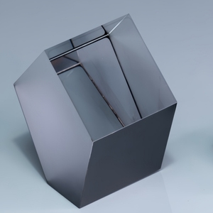 Alta Qualidade Personalizado 40mm BK7 Vidro Óptico Pentagonal Telhado Prisma <span class=keywords><strong>Rhomboid</strong></span> Prata/Revestimento De Cobre para Levantamento Óptico - Product Image 1