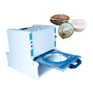 Machine automatique de scellage de récipient de nourriture, Machine de scellage de plateau manuel