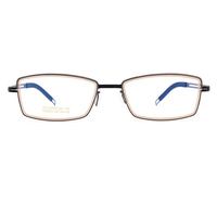 Lunettes à monture ovale tendance avec verres correcteurs ajustables et montures ultra-légères pour hommes et femmes