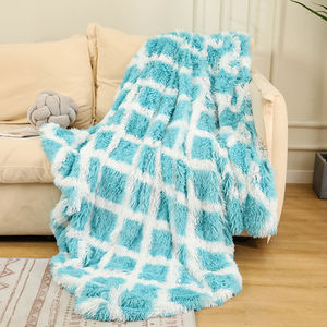 FF4777 maison salon décor confortable doux en peluche épaisse couverture chaude cadeau lit canapé canapé <span class=keywords><strong>Plaid</strong></span> floue moelleux jeter couverture - Product Image 4