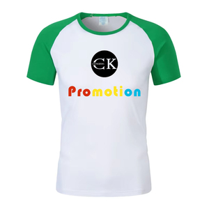 Wholesale Custom Printing Short Sleeve T-Shirts Promotional T-Shirt for Men and Women