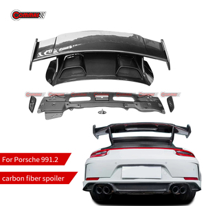 Alerón Trasero de Fibra de Carbono Estilo GT3 de Alta Calidad para Porsche 911 991 991.2 - Product Image 2