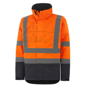 Chaqueta reflectante amarilla fluorescente de seguridad de alta visibilidad Chaqueta de seguridad para hombres a precio razonable - Product Image 5